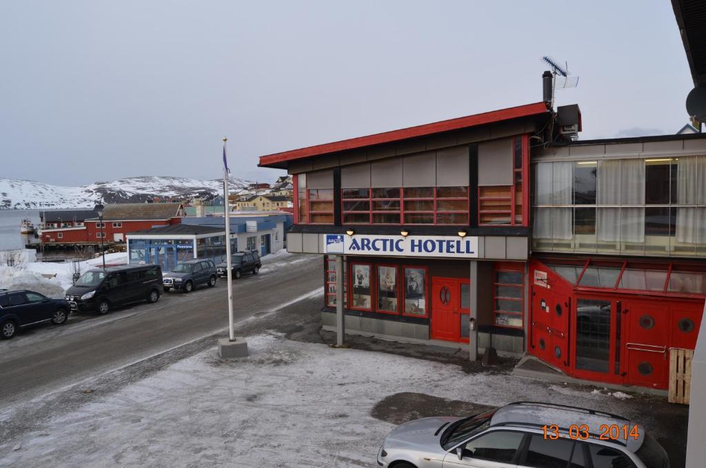 Mehamn Arctic Hotel Exterior foto